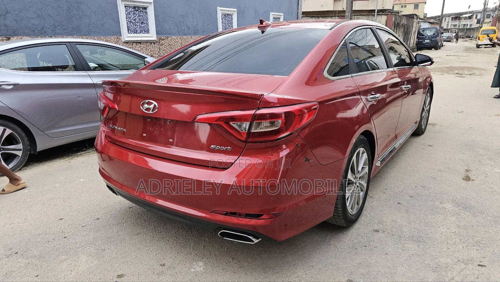 Hyundai Sonata 2016 Red