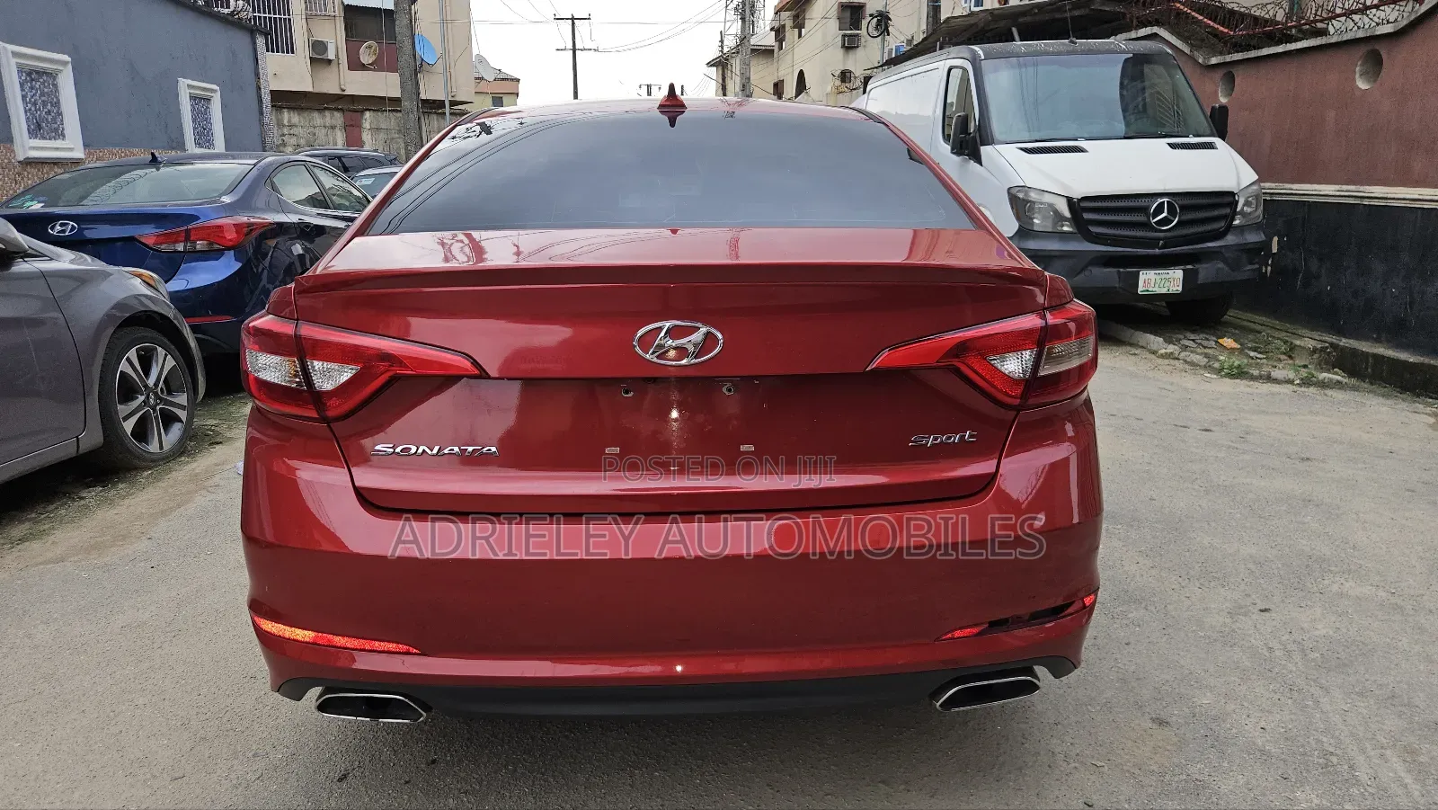 Hyundai Sonata 2016 Red