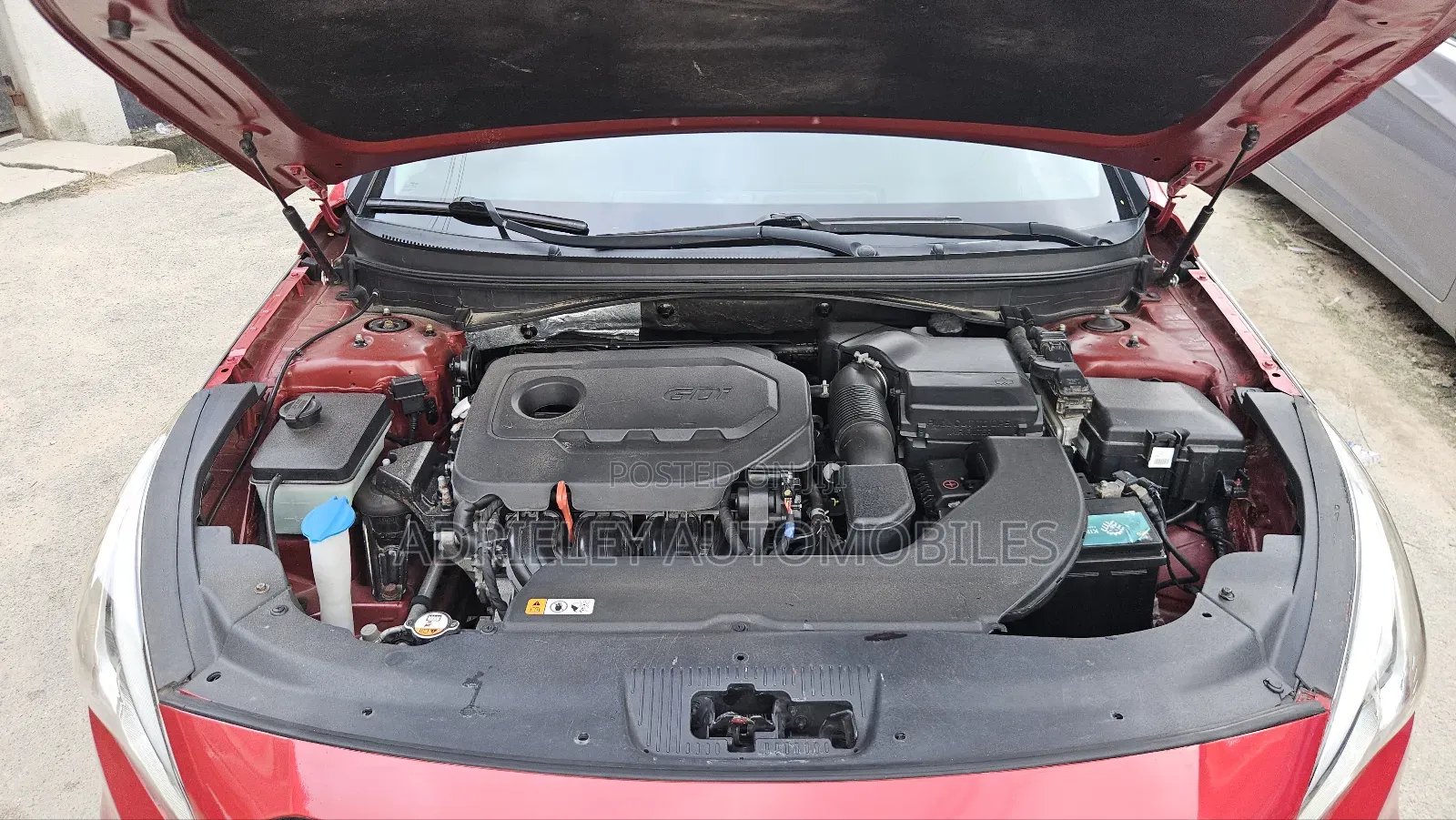 Hyundai Sonata 2016 Red