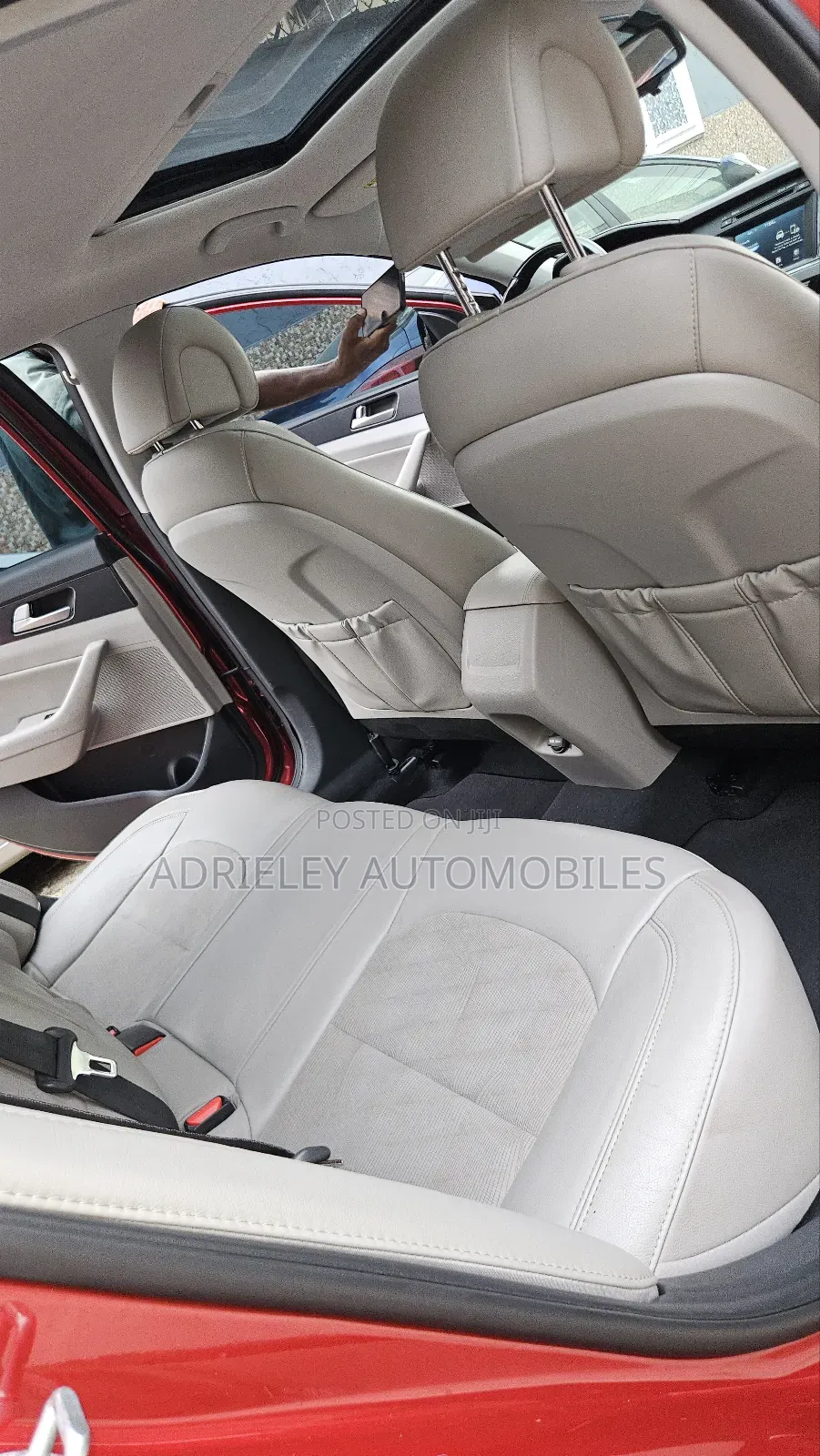 Hyundai Sonata 2016 Red
