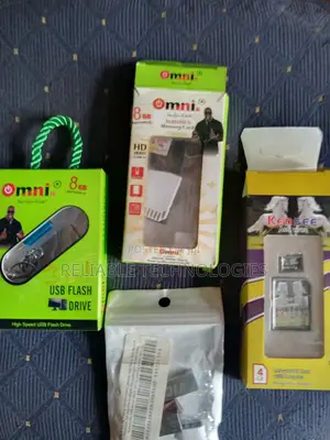 Flash Drive And Memory Cards With Movies