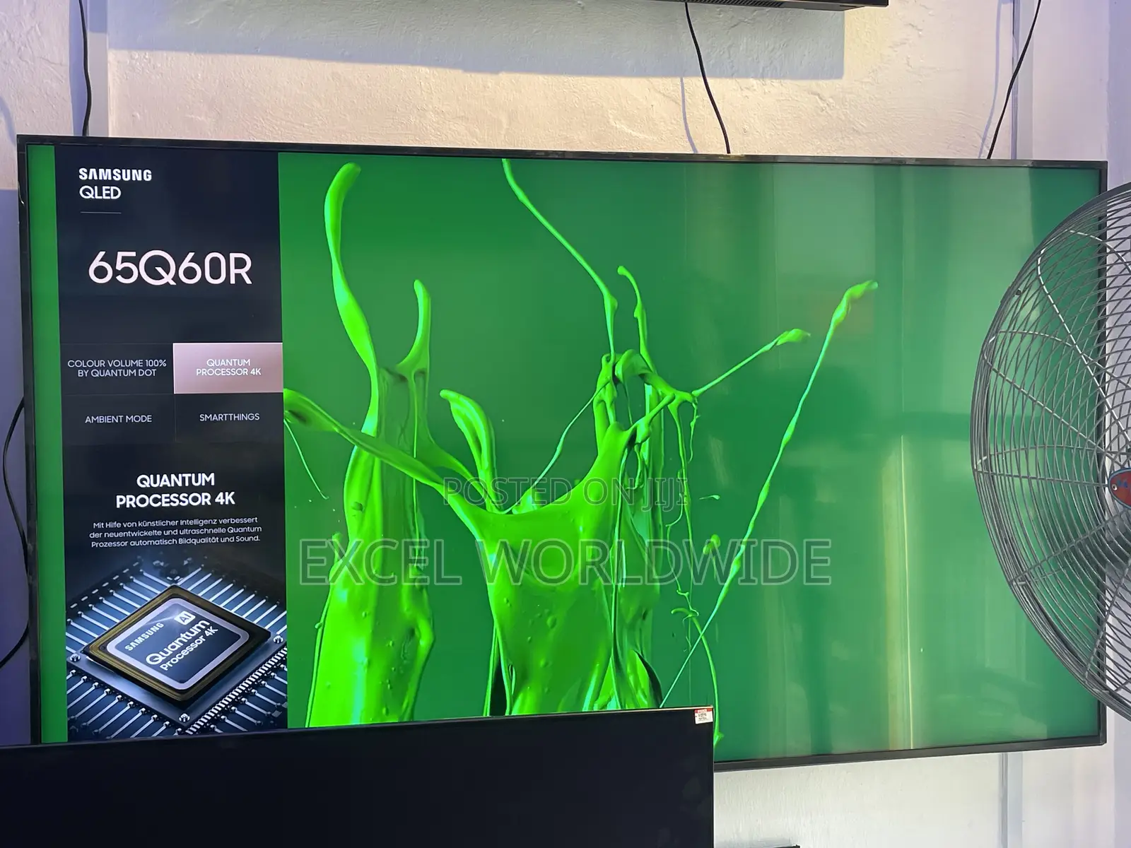 65”Samsung Qled Smart TV With Ai-Upscaling Resolution.