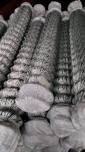 6ft X 10m Chain Link Fence Wire Mesh– Heavy-duty Galvanized Fence Roll