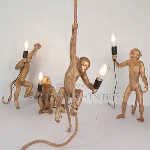 Monkey Pendant Light