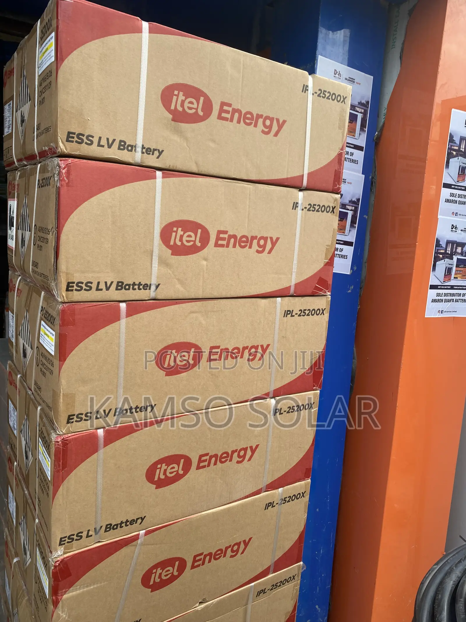 5kwh 24v Itel Lithium Battery