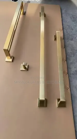 Towel Rail Gold