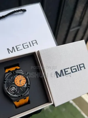 Megir High Quality Rubber Watch