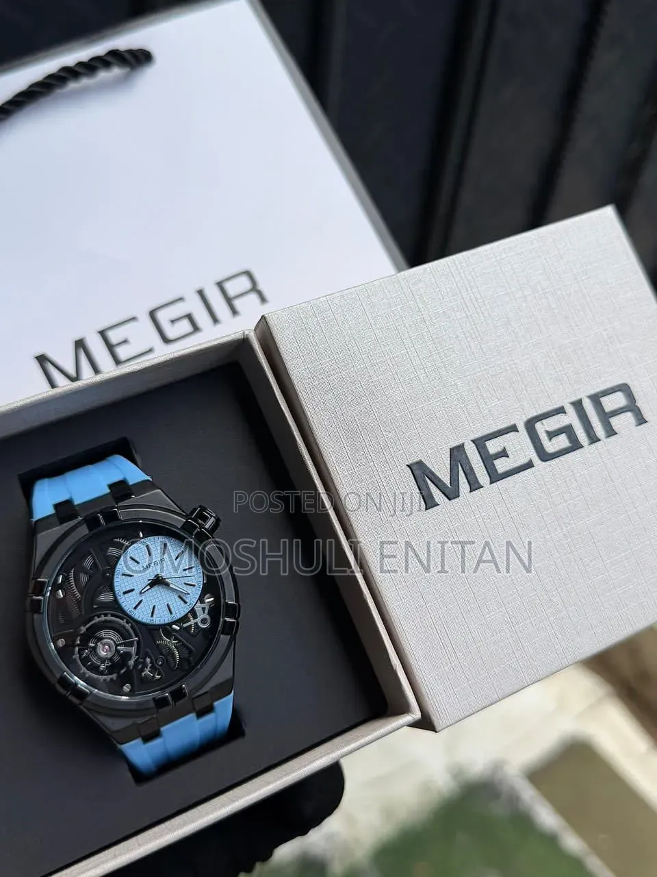 Megir High Quality Rubber Watch
