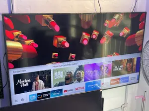 65”Samsung Qled Smart TV With Ai-Upscaling Resolution.