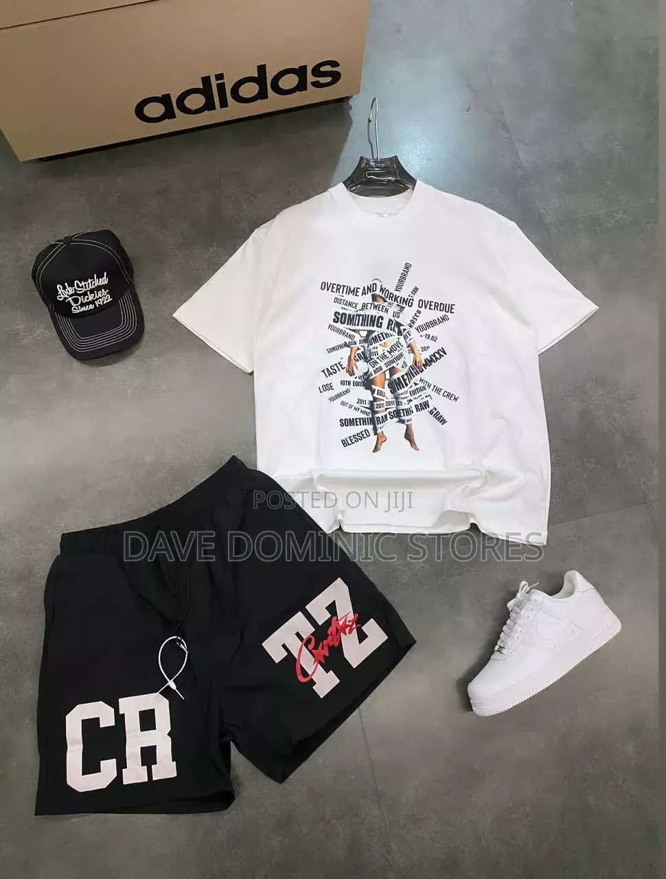 T-shirts, Cortex Shorts, Nike Af1, Cap