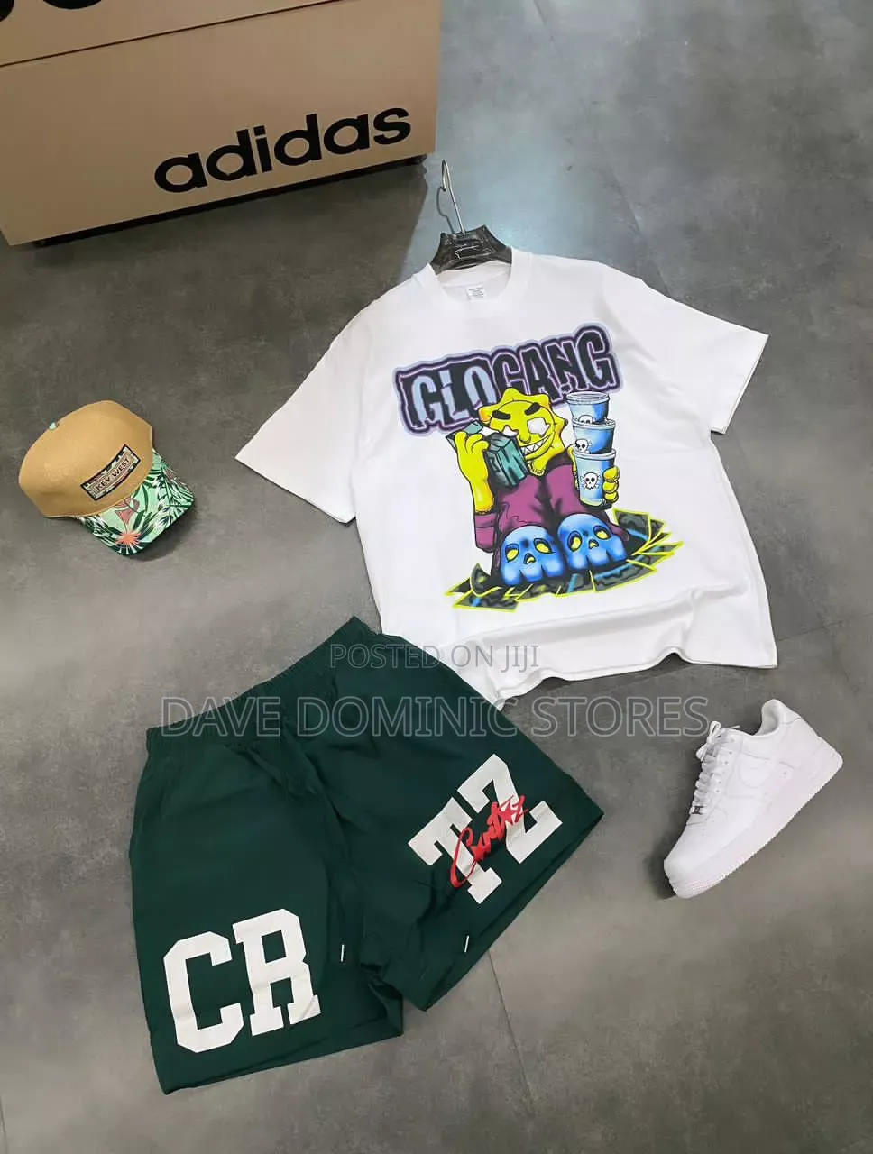 T-shirts, Cortex Shorts, Nike Af1, Cap