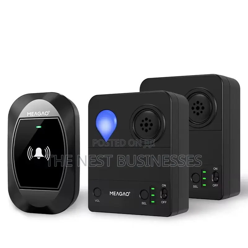Wireless Door Bell With Two Receivers