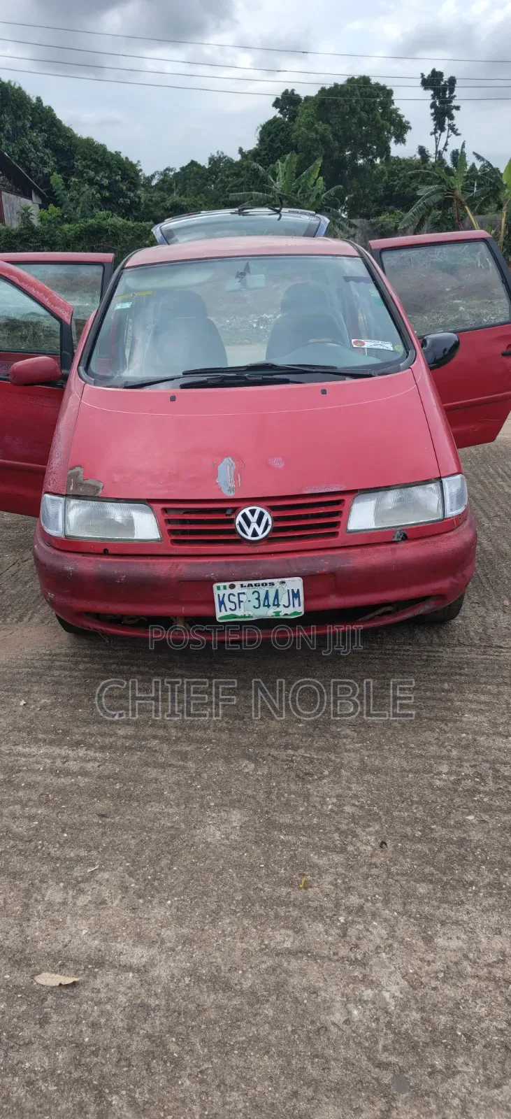 Volkswagen Sharan Automatic 2002 Red