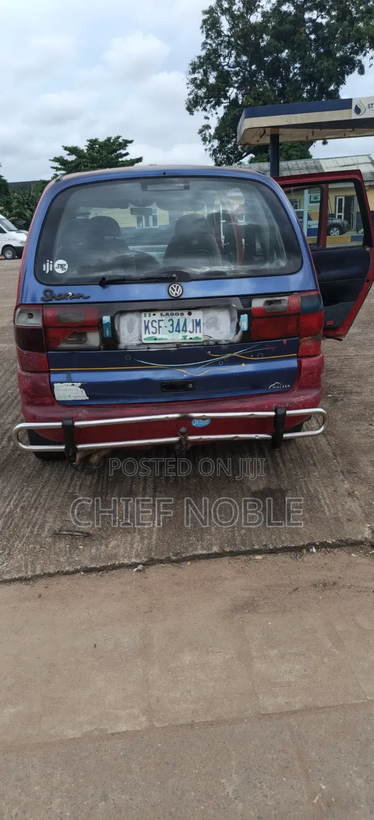 Volkswagen Sharan Automatic 2002 Red