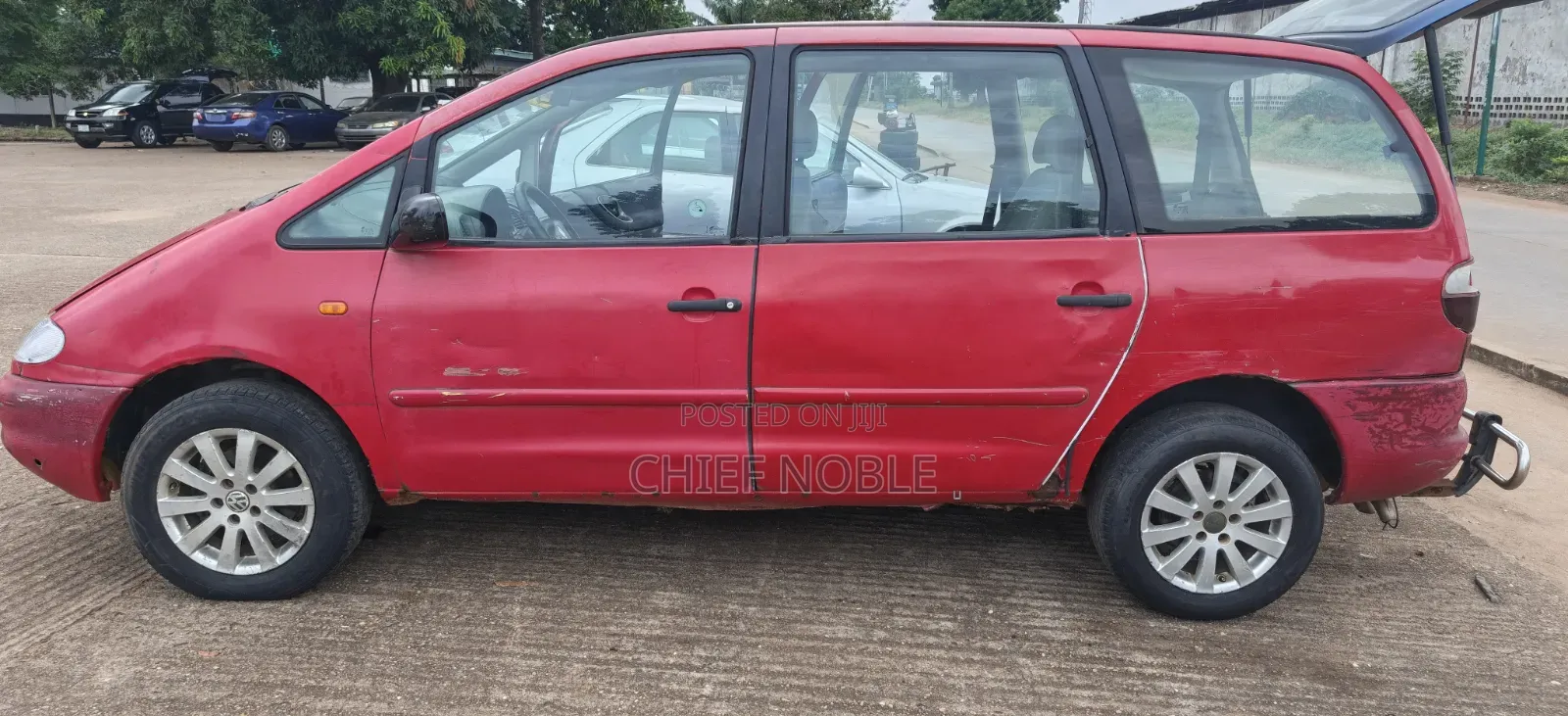Volkswagen Sharan Automatic 2002 Red