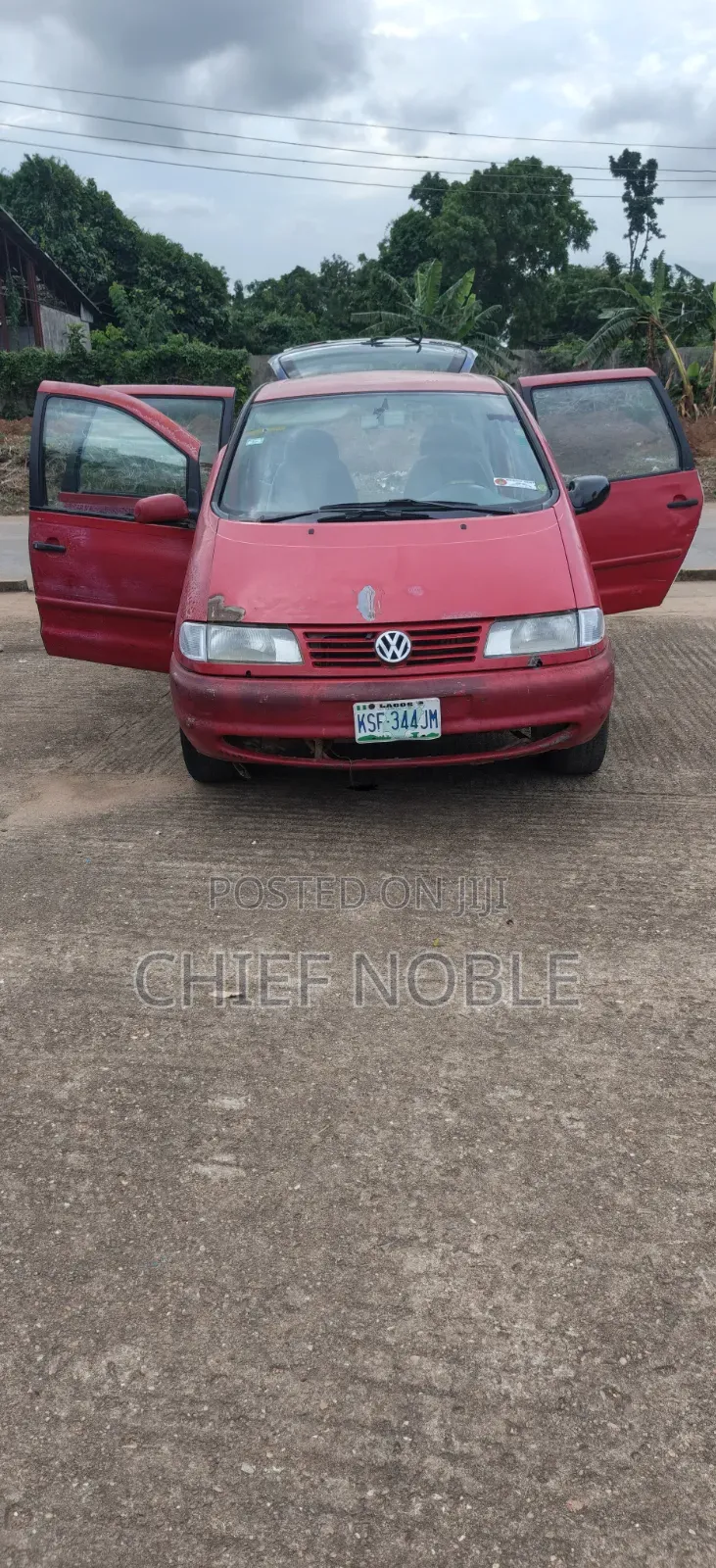 Volkswagen Sharan Automatic 2002 Red