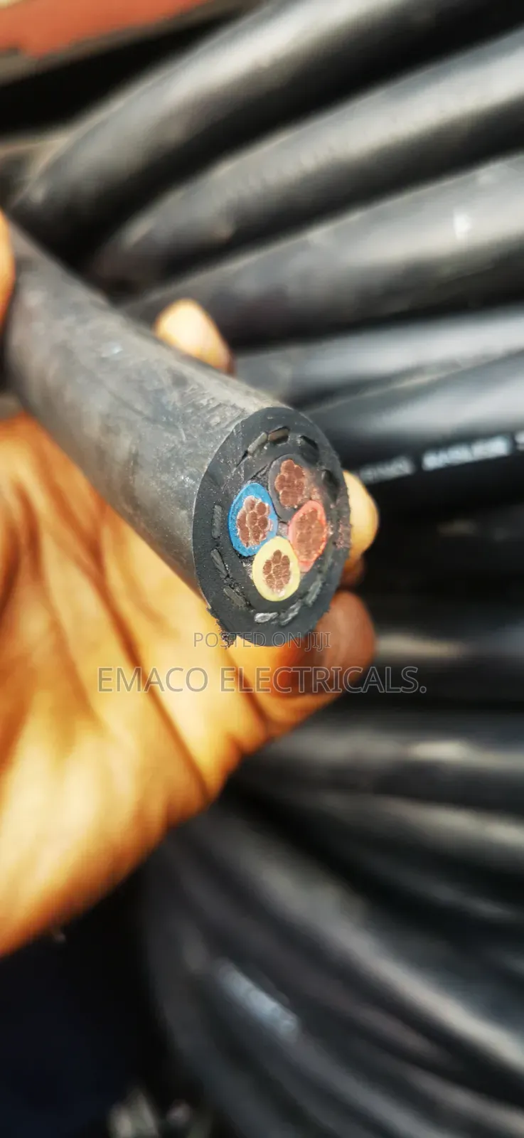 25mm 4core Armoured Copper Cable