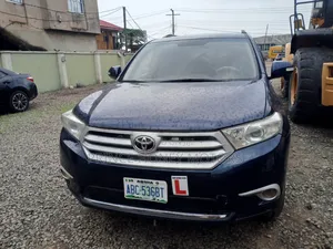 Toyota Highlander Limited 2012 Blue