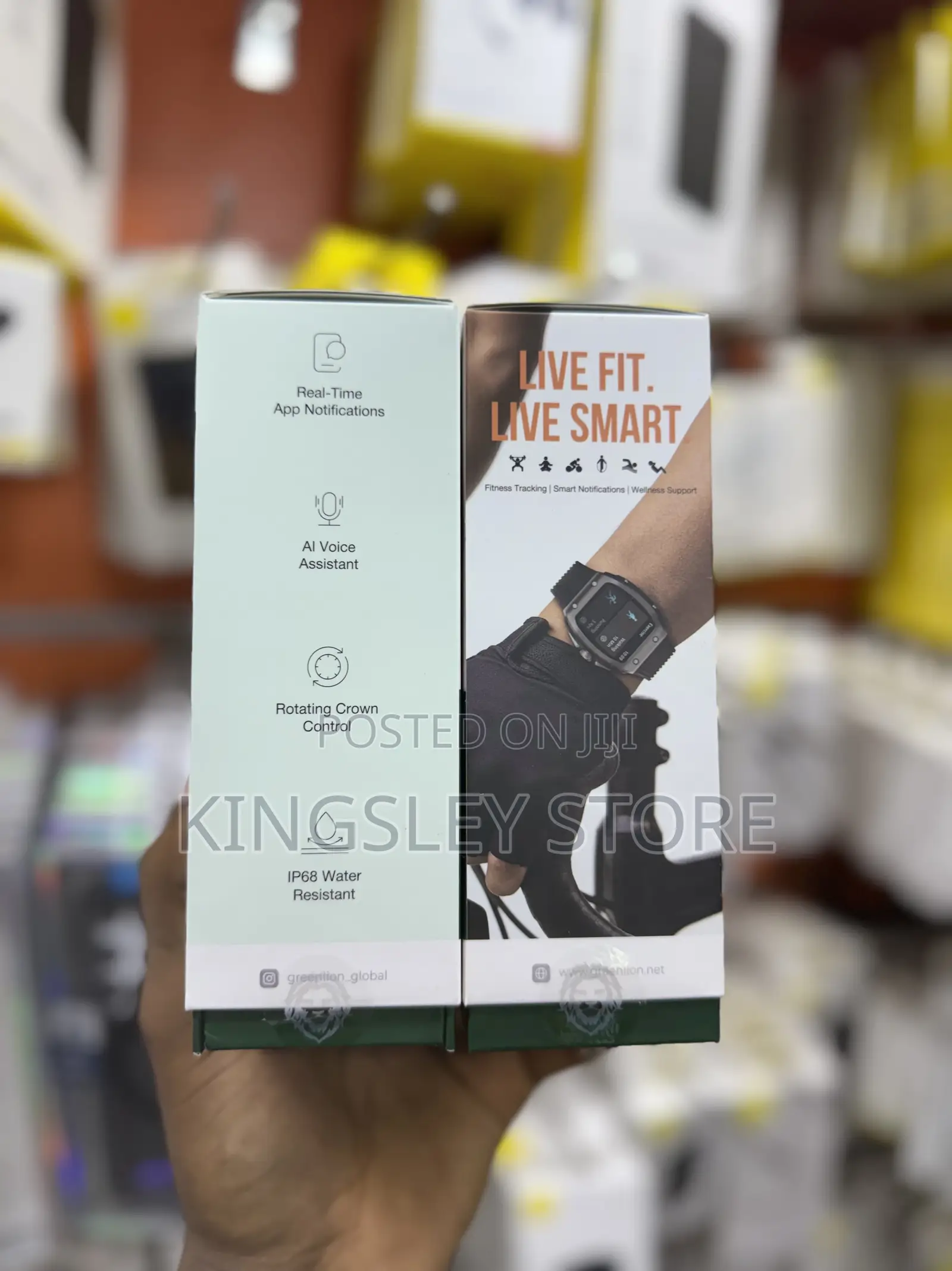 Green Lion Time Smart Watch 1.76'' Hd Ips Display