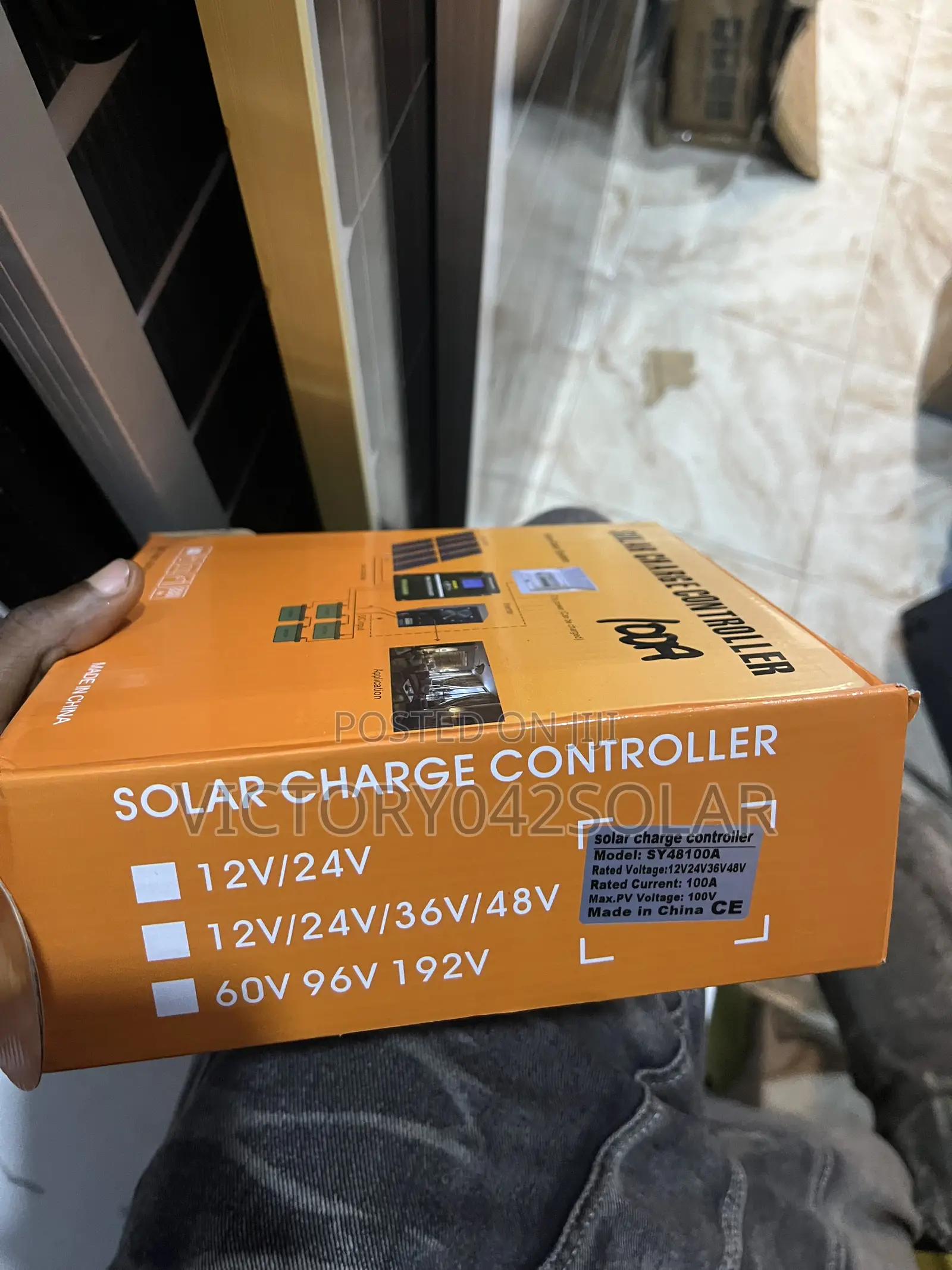 Solar Charge Controller 100ah Available in Store