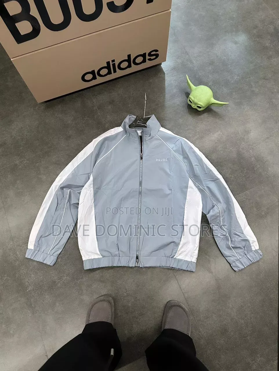 New Rhude Silk Zip Up Jacket