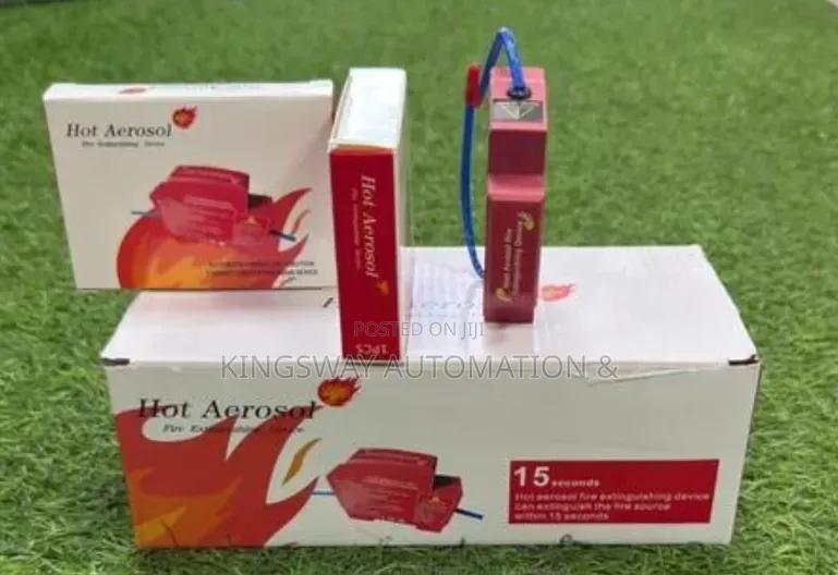 Hot Aerosol Fire Extinguisher