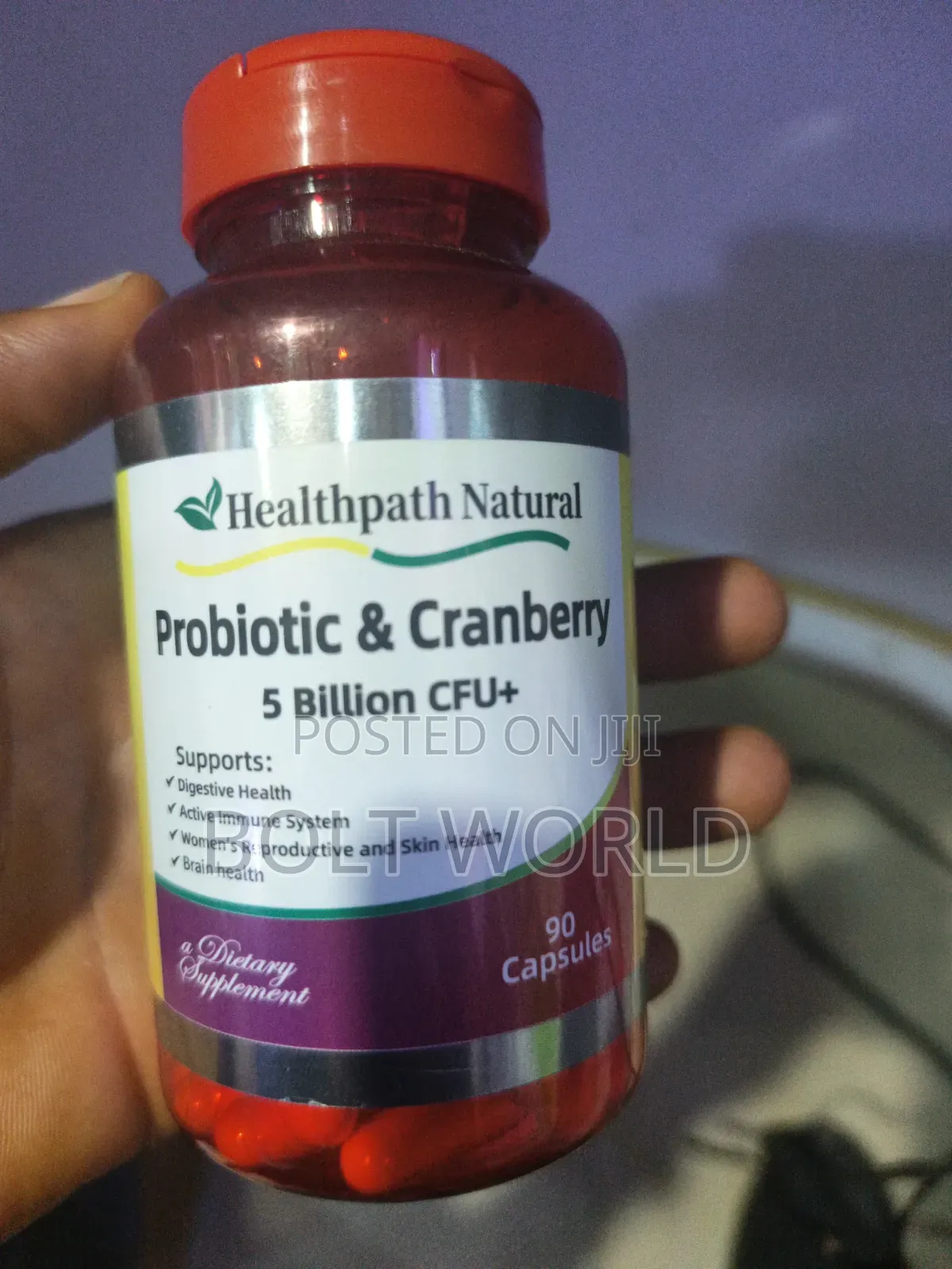 Women's Probiotic Gummies+ Cranberry 5 Billion Cfu+)