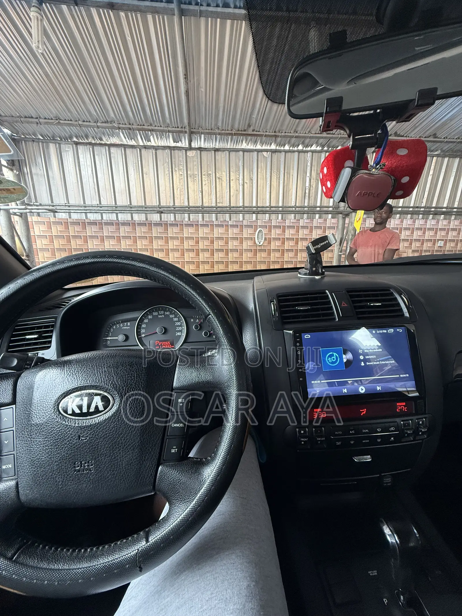 Kia Mohave 2014 Red