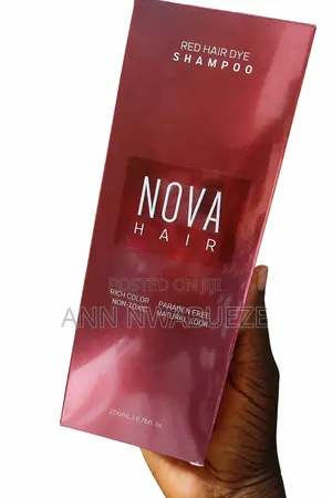 Nova Hair Red Hair Dye Shampoo