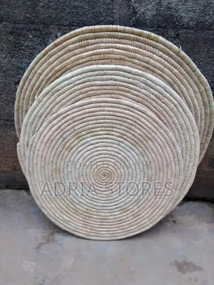 Raffia Round Mat,Tray,Bowl and Basket