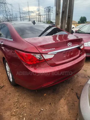 Hyundai Sonata Hybrid 2012 Red