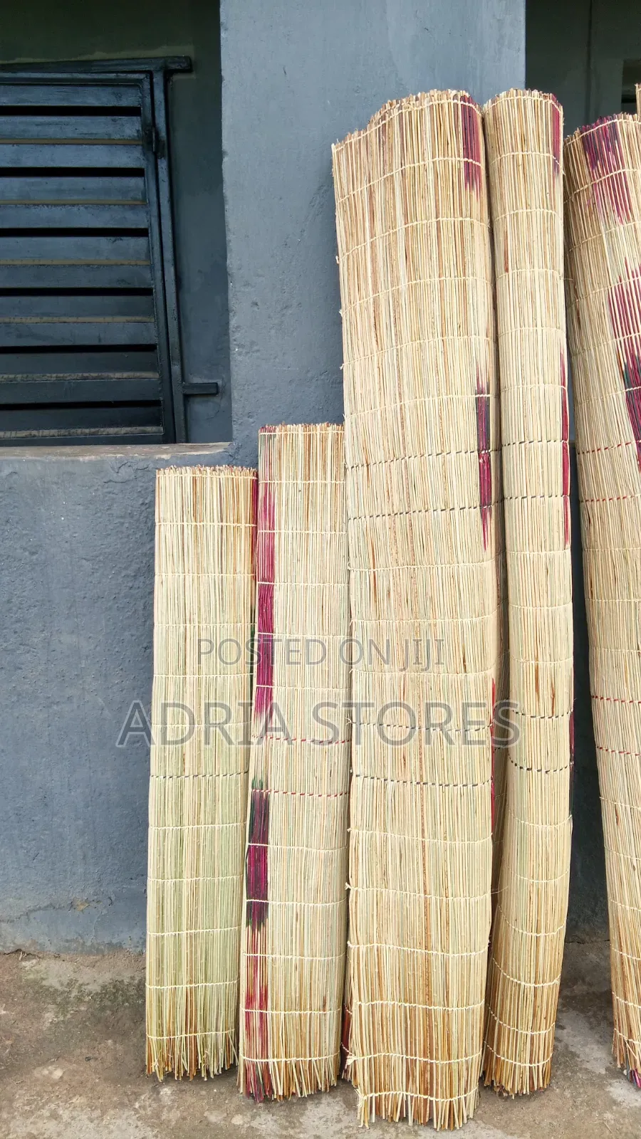 Traditional Handwoven Mats With Dyes