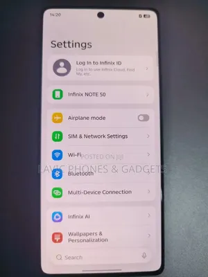 Infinix Note 50 4G 256 GB Gray