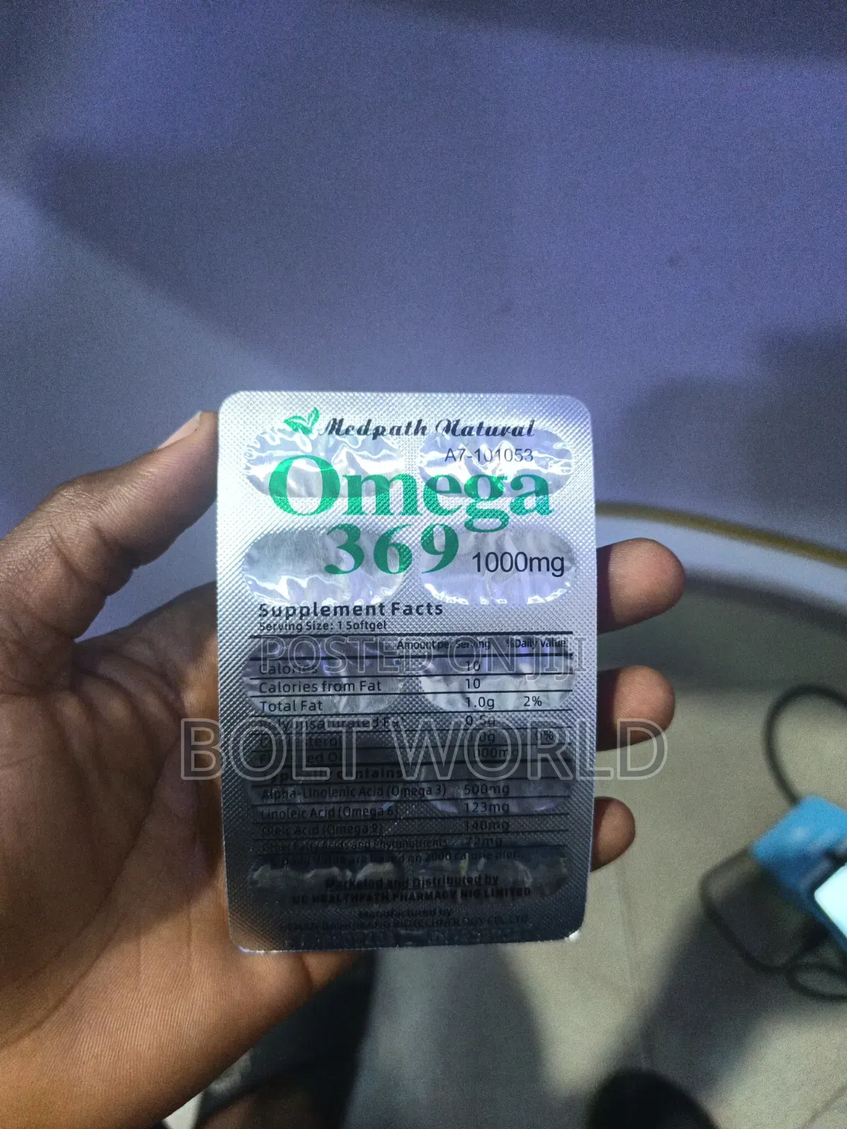 Omega 369 Dietary Supplement