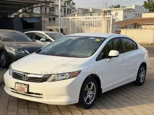 Honda Civic LX Sedan Automatic 2012 White