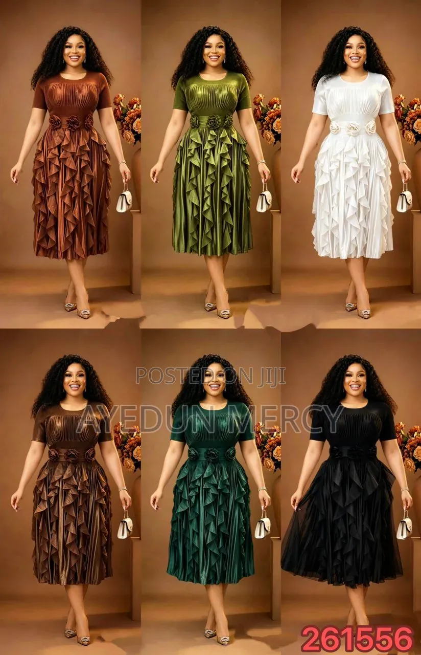 Silky Miyaki Dress