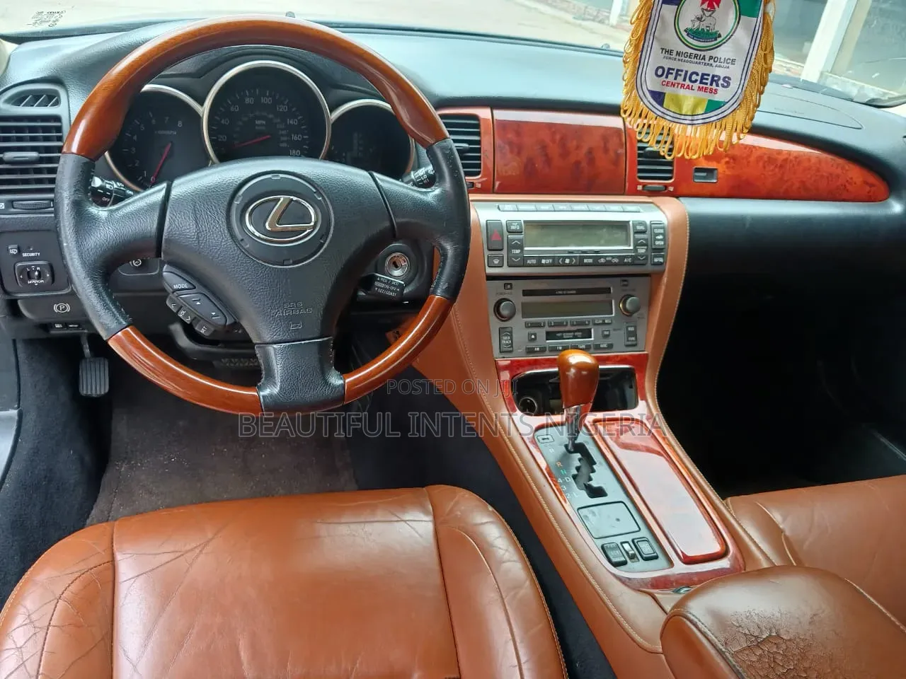 Lexus SC Cabriolet 2003 Black