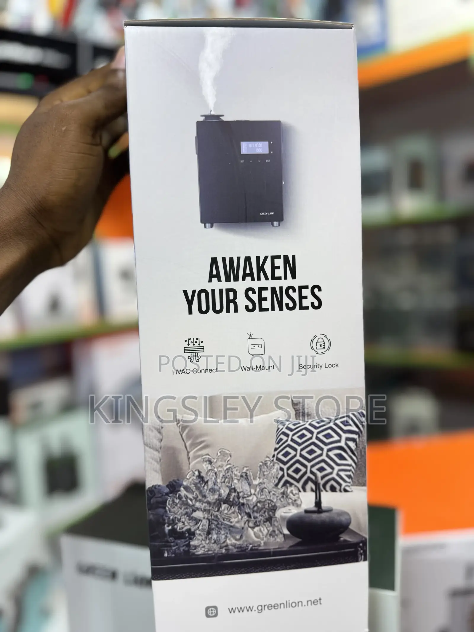 Green Lion Smart Scent Pro Fragrance Diffuser - Black