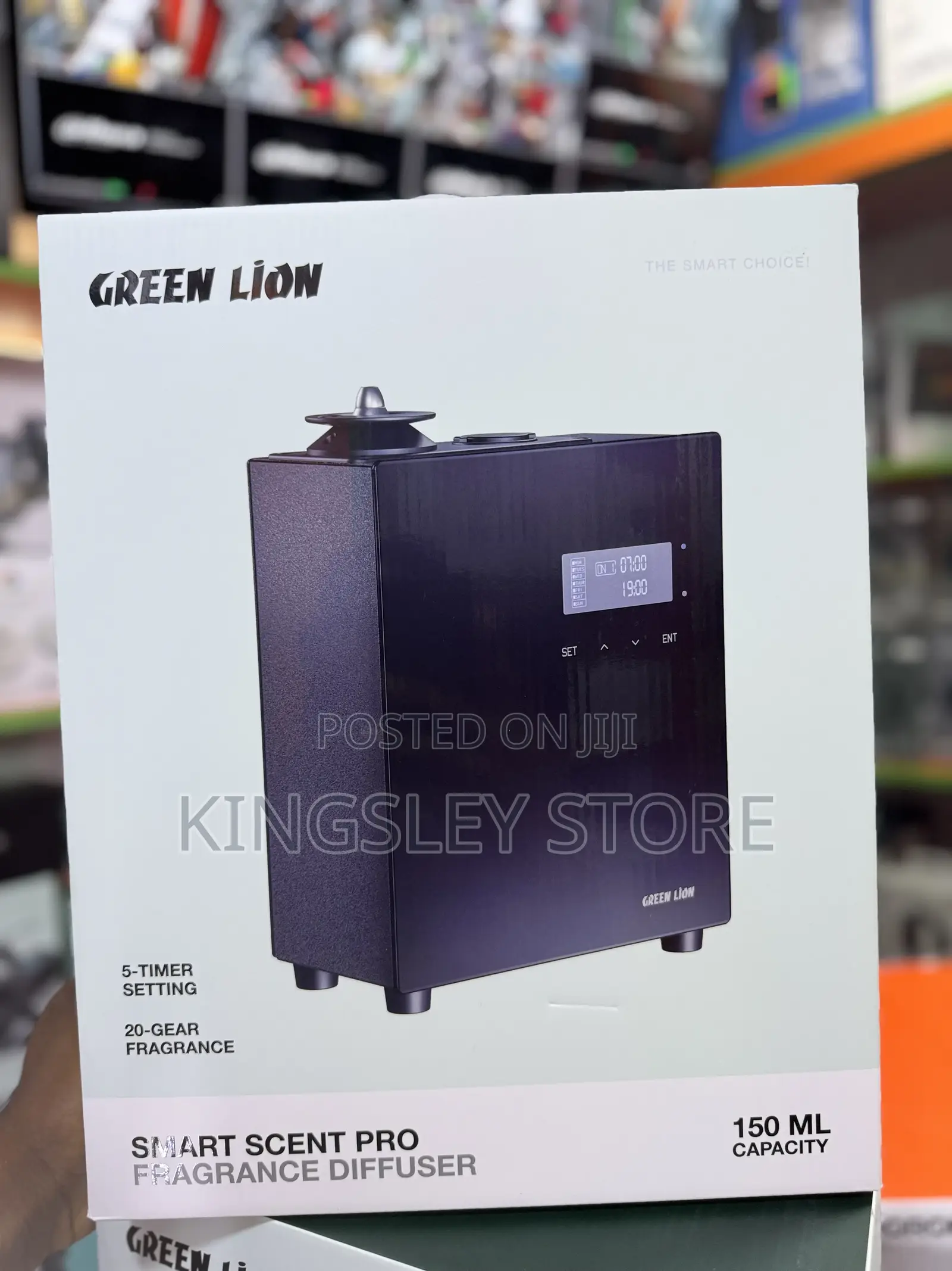 Green Lion Smart Scent Pro Fragrance Diffuser - Black
