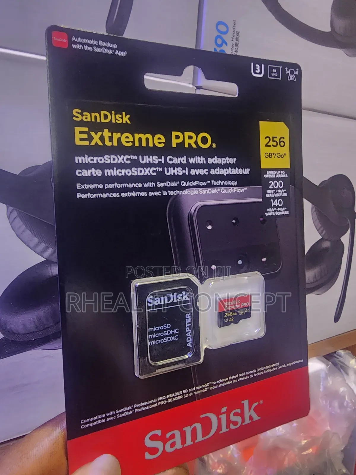 Sandisk Extreme Pro Memory Card 256gb