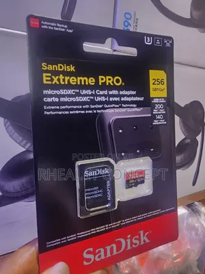 Sandisk Extreme Pro Memory Card 256gb