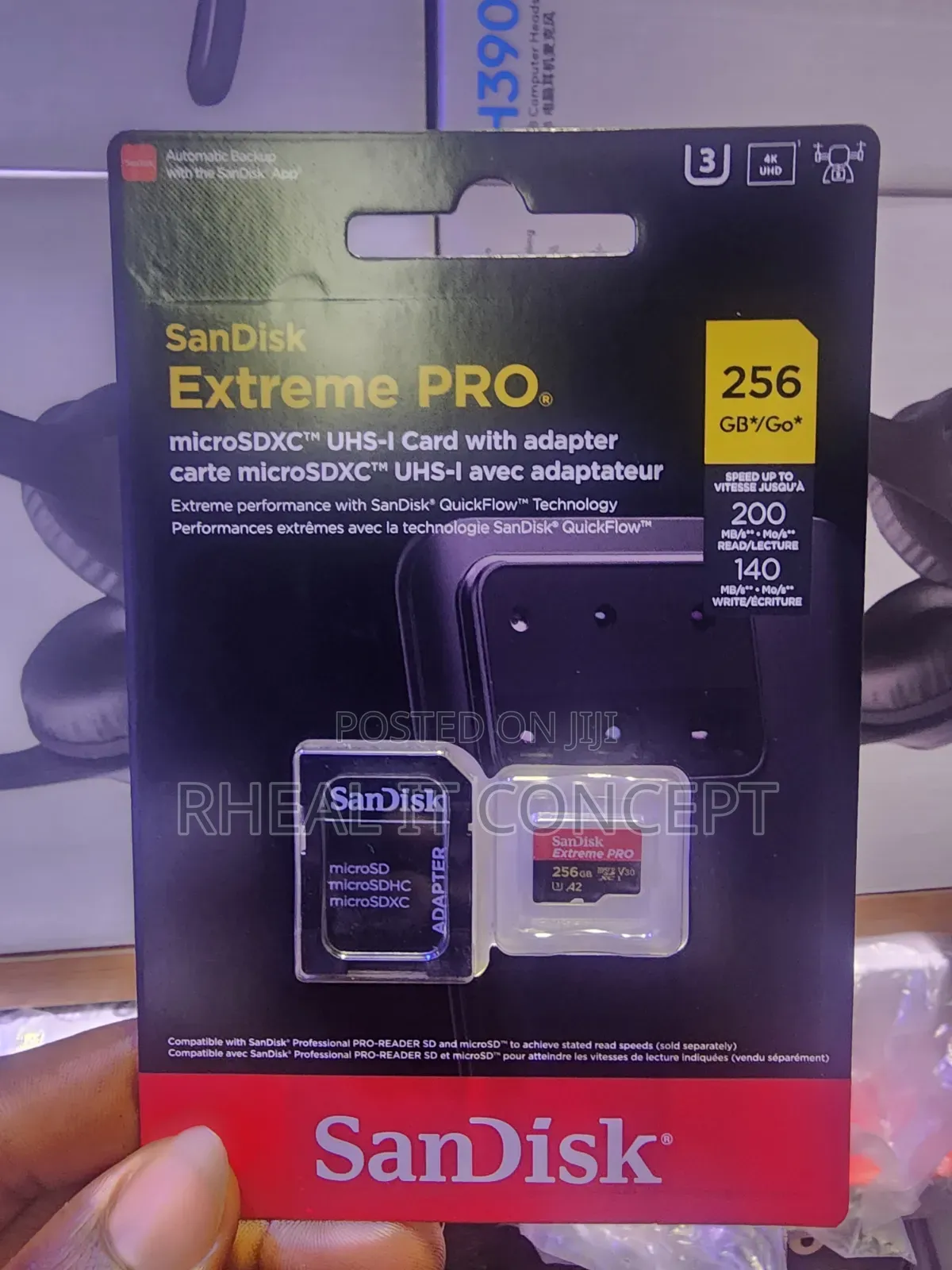 Sandisk Extreme Pro Memory Card 256gb