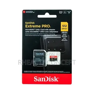 Sandisk Extreme Pro Memory Card 512gb