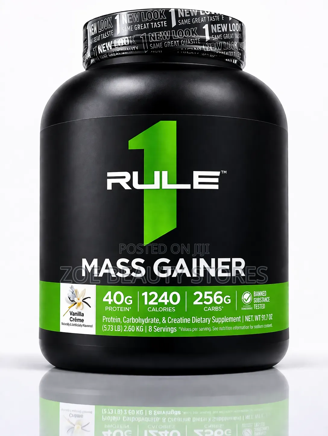 Rule 1 Mass Gainer – Vanilla Crème