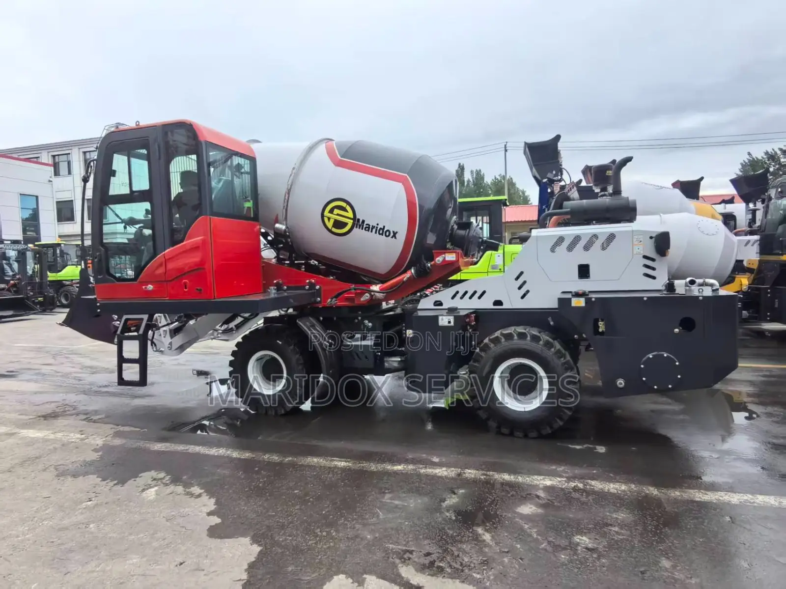 6.0 Cubic Mobile Concrete Mixer