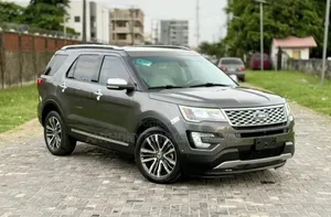 Ford Explorer Platinum 4dr SUV AWD (3.5L 6cyl Turbo 6A) 2016 Gray