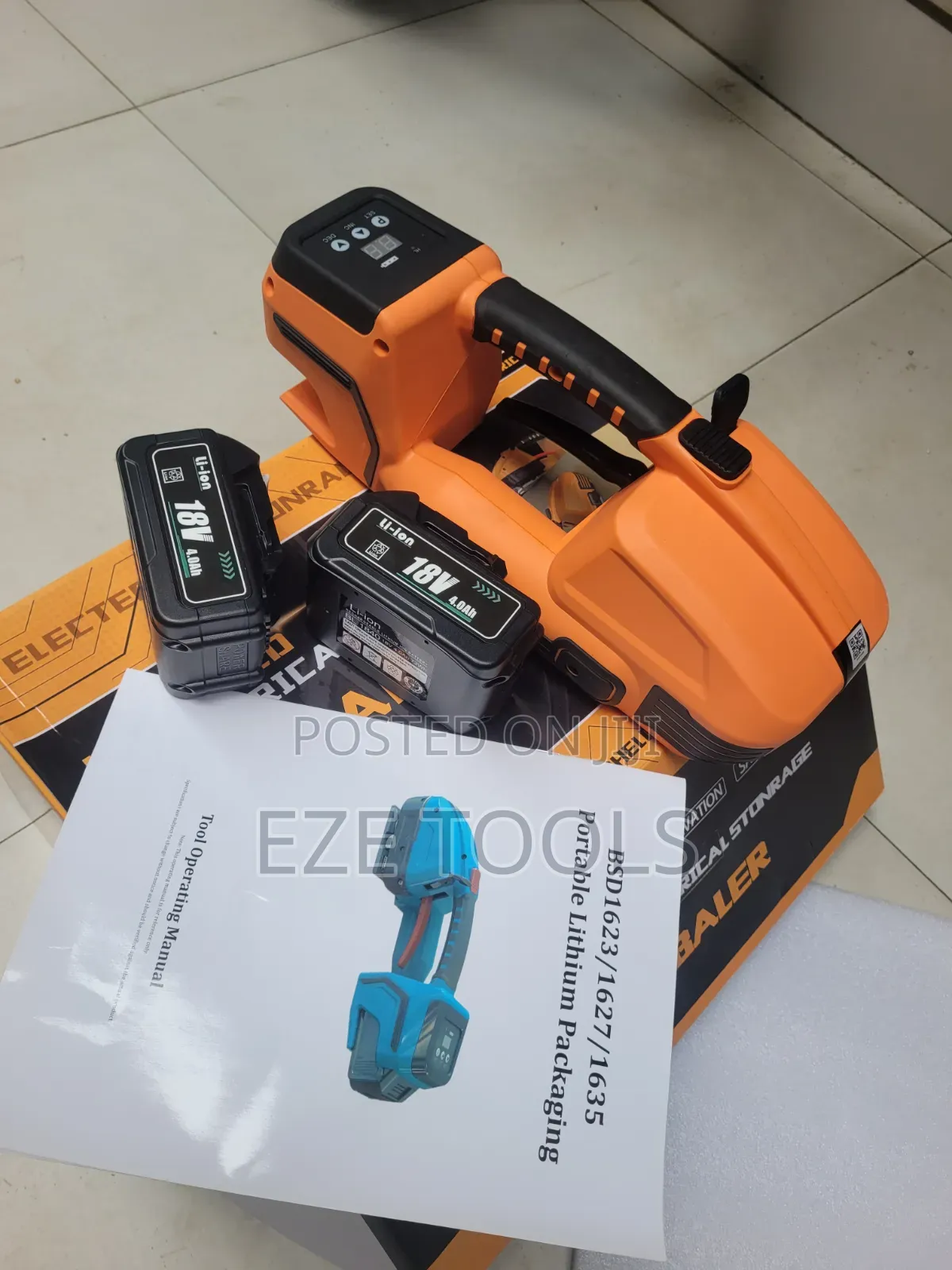 Handheld Cordless Strapping Machine