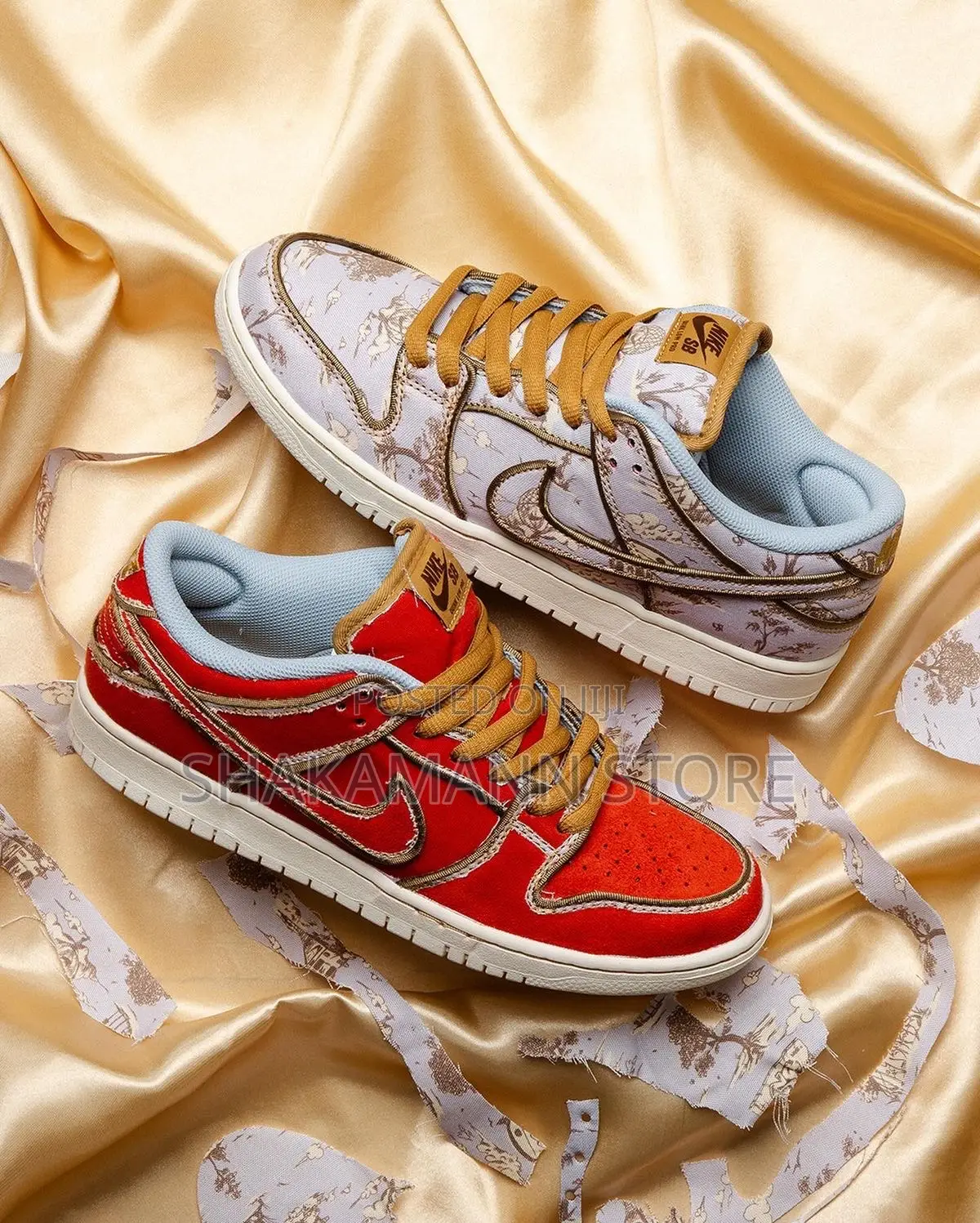 Original Sb Dunk Pastoral Print Tear Away