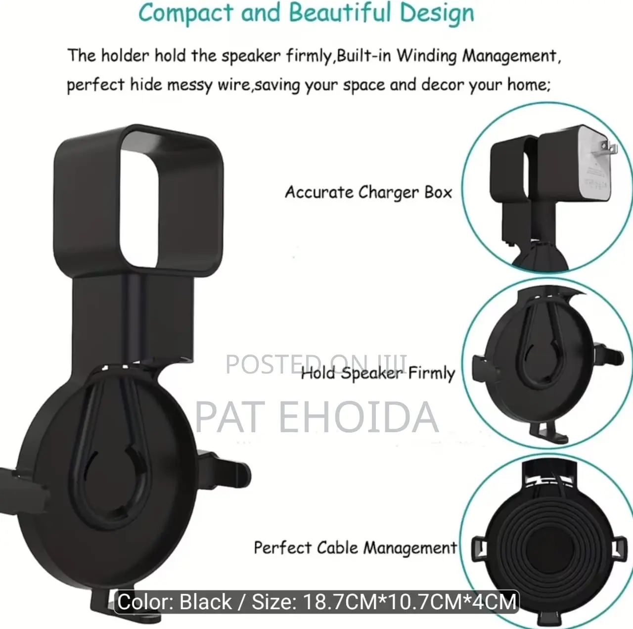 Echo Dot 3rd Generation Plug Mount