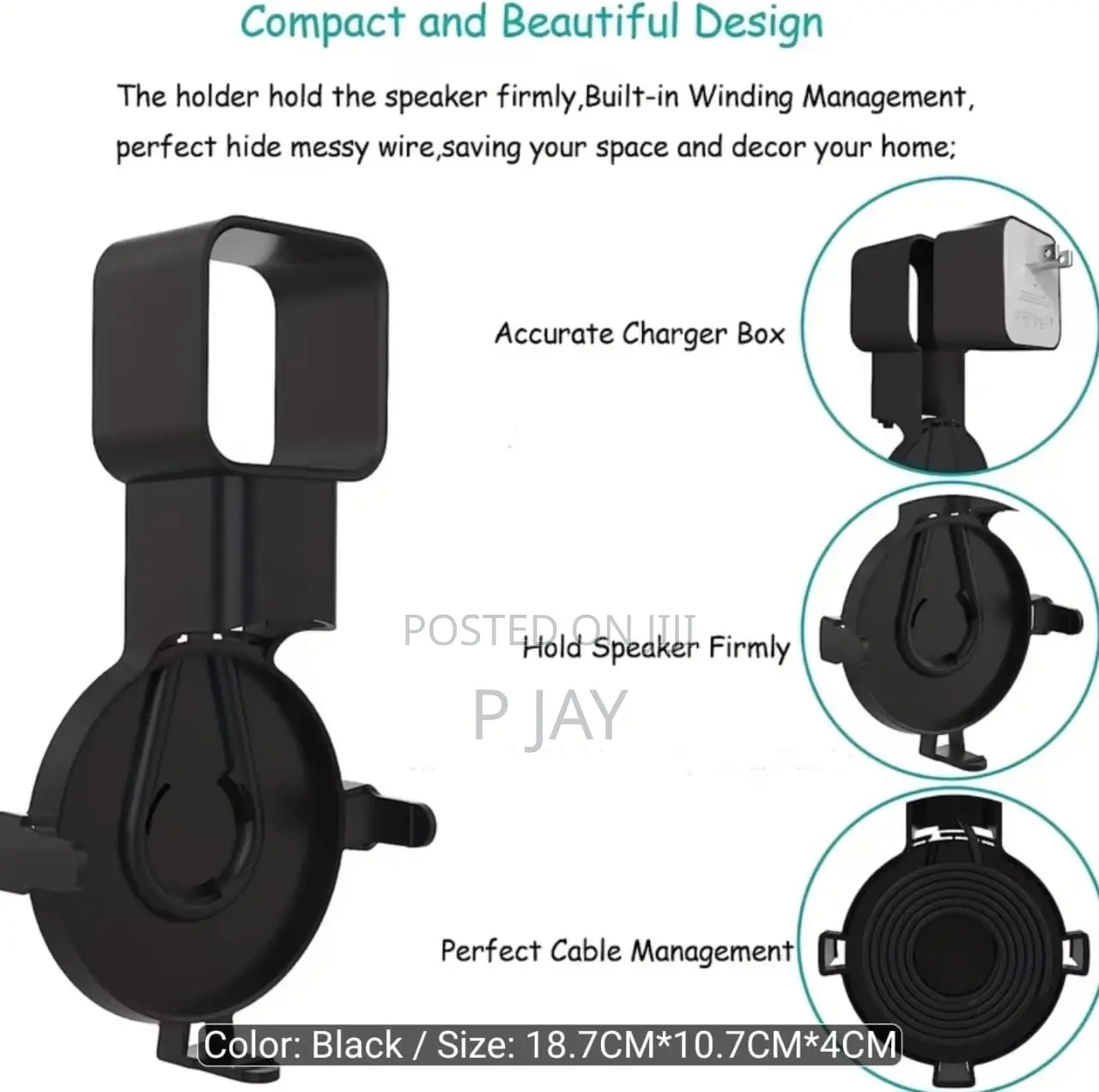 Echo Dot 3rd Generation Plug Mount